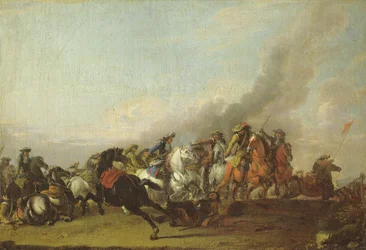 Collision de la cavalerie